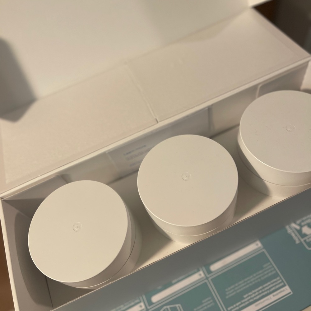 Google Pods to support Wifi network throughout the house